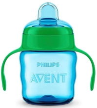 Чашка с мягким носиком и ручками Avent 200 мл 6 мес + , Philips Avent [SCF551/00] Англия