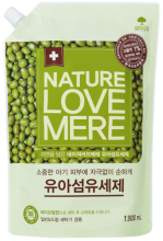 Гель для прання дитячого одягу NATURE LOVE MERE™ з екстрактом бобів мунг, 1300мл (мяка упаковка), Корея, NLM (0020)