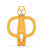 Rodent toy MATCHSTICK MONKEY Lion (yellow, 11 cm)