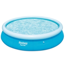 Бассейн с надувным бортом 366х76 см, 5377 л Bestway 57273