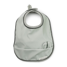 Elodie Details® Waterproof bib with pocket Mineral Green