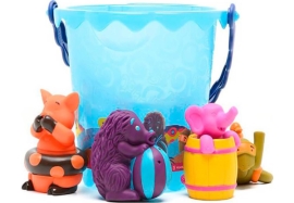 Игровой набор брызгуны веселунчики (для игры в ванной), BATTAT [BX1097] Канада