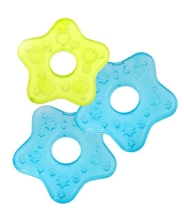 Brother Max Teether Star, 3 pcs, Blue/Green (49820)