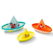 Игрушка для ванной Lilliputiens™, Бельгия, 3 маленьких кораблика (86772)