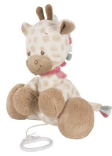 Soft toy with music Giraffe Charlotte 28cm, Nattou™ Belgium