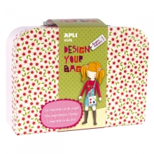 Apli Kids™ | Cross-Stitch Kit Create a Handbag, Spain