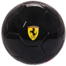 Ferrari® Soccer Ball FIFA Standard (Black Gloss Logo), Italy