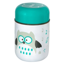 Thermal container for Foöd, BBluv foodstuffs, with a spoon, an art. B0122-A