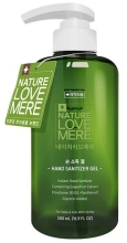 Antiseptic hand sanitizer, gel-like, Nature Love Mere (NLM) 500ml, Korea