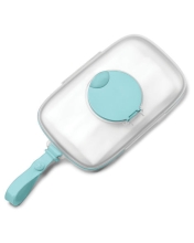 Силіконовий футляр для серветок Блакитний, SKIP HOP™ США (234152)