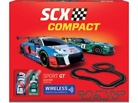 Racing electric track Sport GT + 2 car models Mercedes 1:43, SCX Scalextric, art. C10305X500