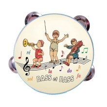 Bass&Bass® Дитячий музичний інструмент тамбурін