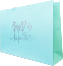 KIDS REPUBLIC LAGOON BLUE branded gift bag [40x30x17 cm]