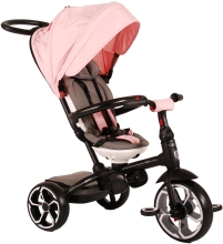 Детский велосипед трехколесный коляска 4в1 Prime розовый, Qplay, 943 1-3 года