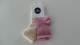Baby socks Caramell (2 pairs) 12-18 months. (2597)