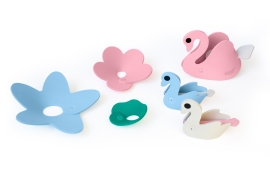 Іграшка для ванної Quut 3d Лебеді (171126)