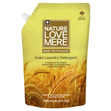 Гель для прання дитячого одягу з ароматом білого мускусу Grain Baby Nature Love Mere 1,3 л, Корея