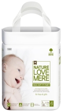 Baby Panty Diapers Magic Soft Fit, Nature Love Mere, Size L [7-11 kg] 22pcs