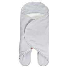 Red Castle™ | Fleece envelope for baby Babynomade 0-6 months - grey, France