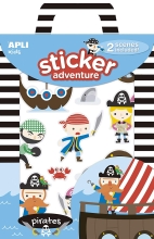 Apli Kids™ | Stickers: adventures of pirates, Spain (15166)