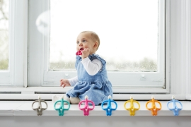 Іграшка-гризун MATCHSTICK MONKEY Мавпа (колір червоний, 10,5 см)