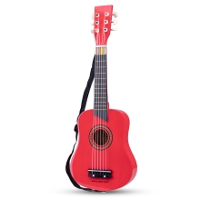 Kid guitar Deluxe red, New Classic Toys, 10303 from 3+ years