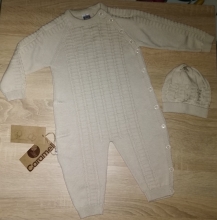Knitted set Caramell for the age of 6-9 months. (6789)