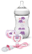 Набір для годування Philips Avent Natural Набір Слоніки (SCD628/01)