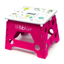 Подставка – стульчик детский в ванную Stëp, BBluv, складной, розовый, арт. B0114-P