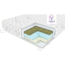 Матрац для ліжечка Верес Seagrass+memory 10 см, арт. 51.4.03