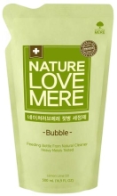 Засіб спеціальний для миття дитячих пляшечок Bubble NATURE LOVE MERE 500 мл, Корея