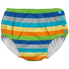 Kids Swim Briefs - Gray Multistripe [6m], i Play™ USA