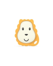 MATCHSTICK MONKEY teether Leo (yellow, 8 cm Bio Cote)