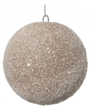 Новогодний шар песок-лед, Shishi, 10 см, арт. 57160