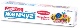 Новий Перли зубна паста для дітей Чарівні Фрукти 50 мл (4600697171074)