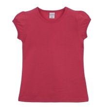 Lovetti children t-shirt with short sleeves for 1-4 years Raspberry (9287)