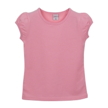 Children T-shirt Lovetti with short sleeves for 1-4 years Peony Pink (9260)