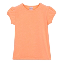 Lovetti children T-shirt with short sleeves for 1-4 years Neon Aprıcot (9290)