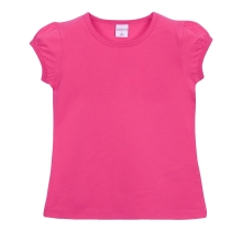 Lovetti children T-shirt with short sleeves for 5-8 years Fuchsıa Rose (9252)