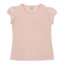 Children T-shirt Lovetti with short sleeves for 5-8 years Bright Powder Pink (9249)