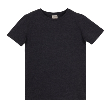 Children T-shirt Lovetti with short sleeves for 1-4 years Asphalt Gray (9302)