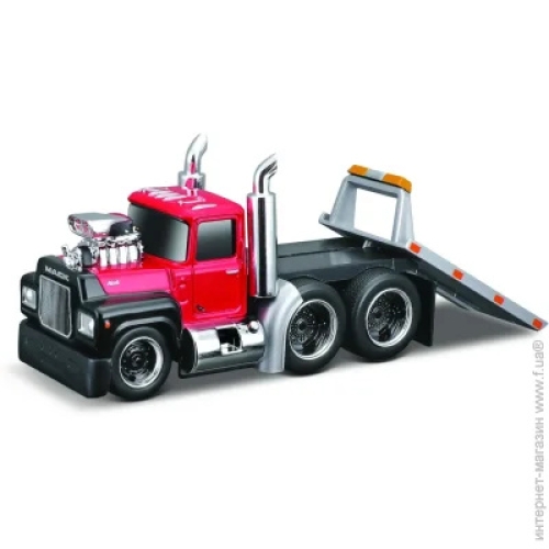 Набір іграшковий Muscle Transport трейлер-транспортер та машинка, серії Muscle Machines в асорти, Maisto (15328) / Іграшки № 21 Kids Republic Набір іграшковий Muscle Transport трейлер-транспортер та машинка, серії Muscle Machines в асорти, Maisto (15328) / Іграшки № 21