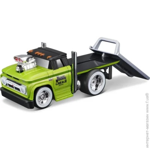 Набір іграшковий Muscle Transport трейлер-транспортер та машинка, серії Muscle Machines в асорти, Maisto (15328) / Іграшки № 11 Kids Republic Набір іграшковий Muscle Transport трейлер-транспортер та машинка, серії Muscle Machines в асорти, Maisto (15328) / Іграшки № 11