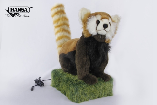 Мягкая игрушка Красная панда на коробке, Hansa (07849) / Игрушки № 2 Kids Republic Мягкая игрушка Красная панда на коробке, Hansa (07849) / Игрушки № 2