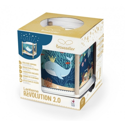 Night light musical Ocean, Trousselier, with the crying detector, an art. 6042BL / Nightlights and Lamps № 5 Kids Republic Night light musical Ocean, Trousselier, with the crying detector, an art. 6042BL / Nightlights and Lamps № 5