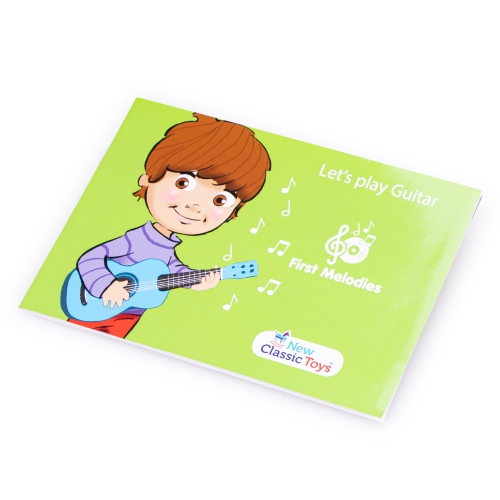 Дитяча Гітара New Classic Toys рожева з квітами (103484) / Музичні іграшки № 5 Kids Republic Дитяча Гітара New Classic Toys рожева з квітами (103484) / Музичні іграшки № 5