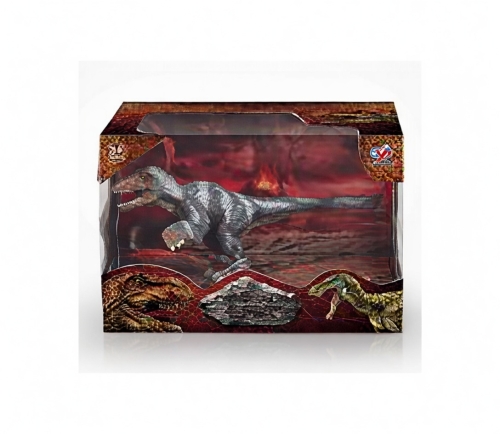 Figure Tyrannosaurus green-red 13x7x9.5cm, Dino Toys (56177) / Figures Kids Republic Figure Tyrannosaurus green-red 13x7x9.5cm, Dino Toys (56177) / Figures