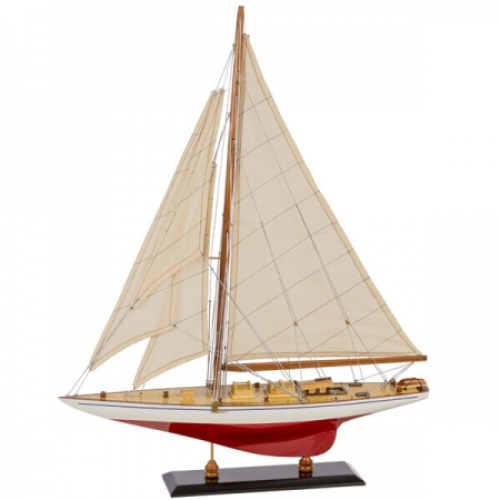 Decorative model Sailing ship SHAMROCK 50.00 x 62.00 x 9.00 cm, Artesania Latina (71047) / Souvenirs and Decorations