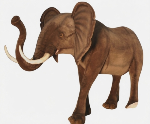 Animated Plush toy Elephant length 330cm, Hansa (0235) / Plush Toys
