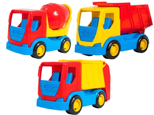 Авто Tech Truck 3 моделі(Бетонозмішувач), Tigres (94753) / Іграшки